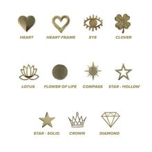 Load image into Gallery viewer, GLAM. Personalized Leather iPhone Case - Black/Gold